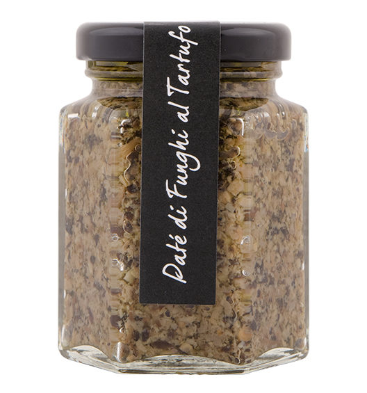 Paté aus Pilzen und Trüffel